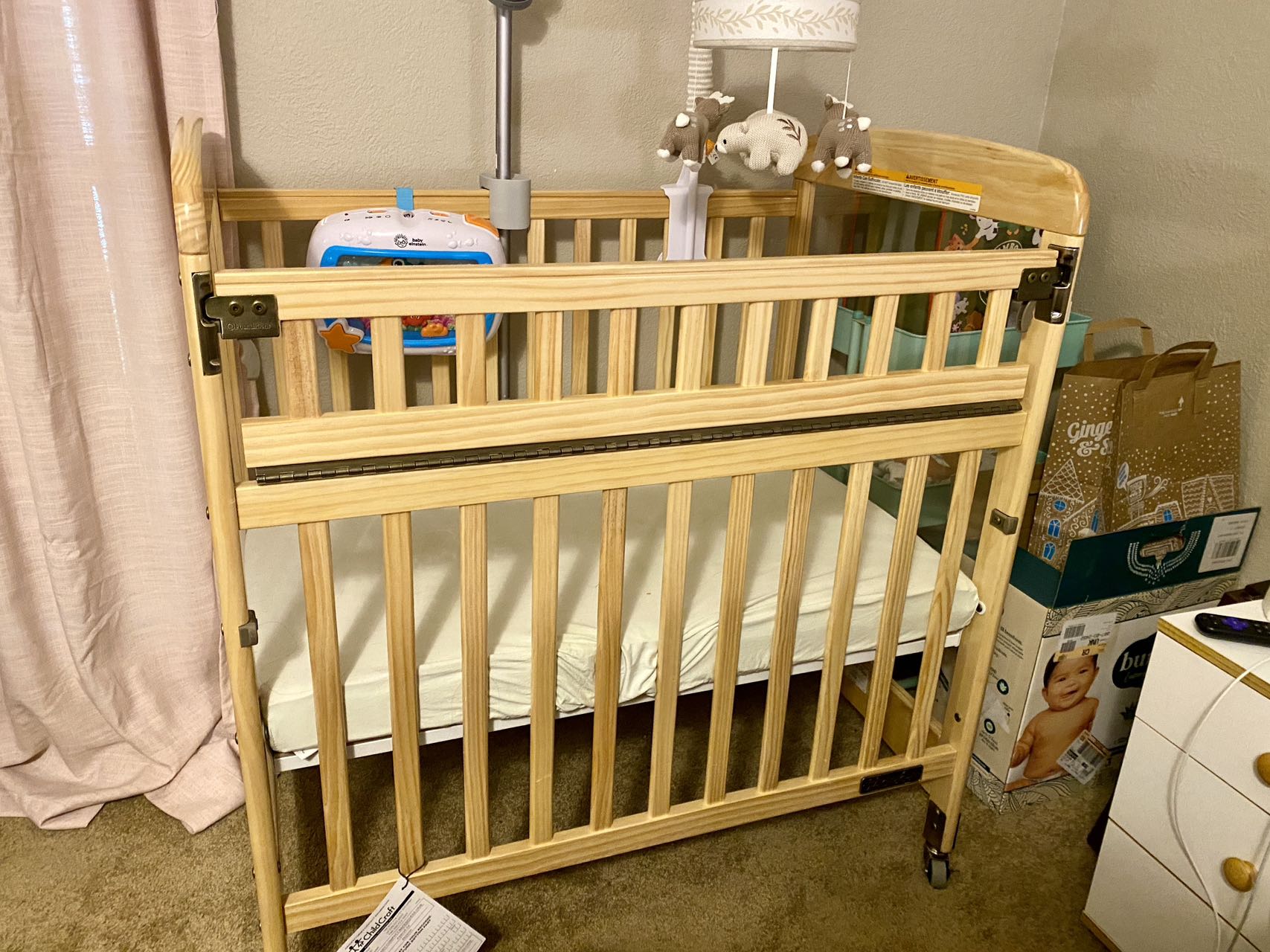 foundation Serenity SafeReach Crib review/foundation婴儿床测评